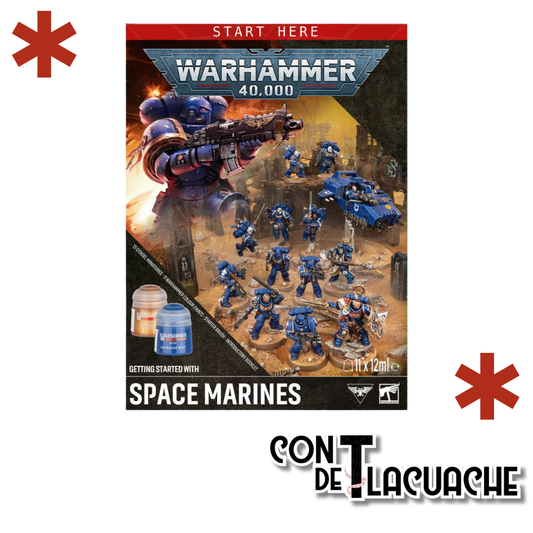 Warhammer 40,000: Guía de Inicio con Marines Espaciales 11th Edicion | Games Workshop