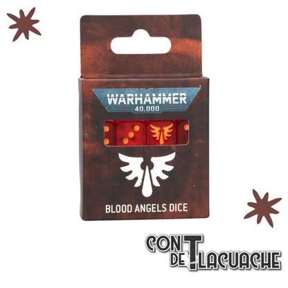 Warhammer 40000: Blood Angels Dice | Games Workshop