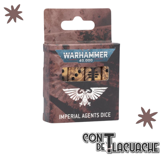 Warhammer 40000 Imperial Agents Dice | Games Workshop