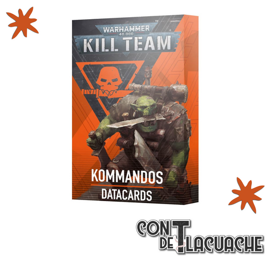 Kill Team Datacards: Kommandos (Eng) | Games Workshop