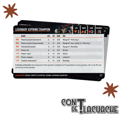 Kill Team Datacards Legionaries | Games Workshop