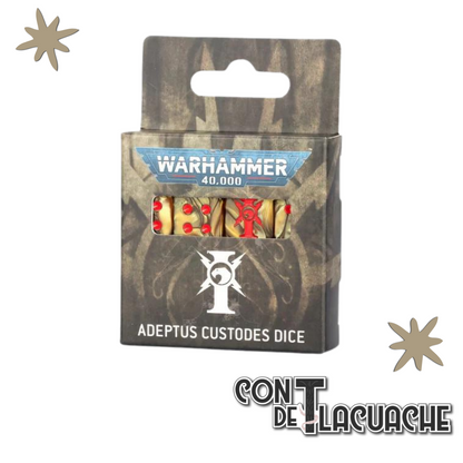 Warhammer 40000: Adeptus Custodes Dice | Games Workshop