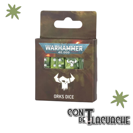 Warhammer 40000: Orks Dice | Games Workshop