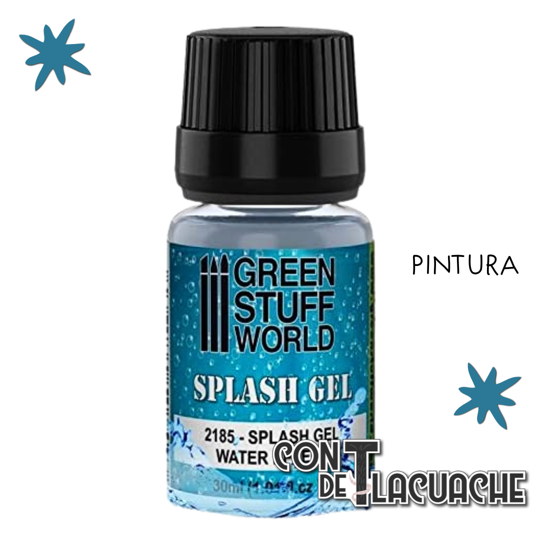 Gel Efecto Salpicaduras De Agua - Water Splash Gel 30Ml | Green Stuff World