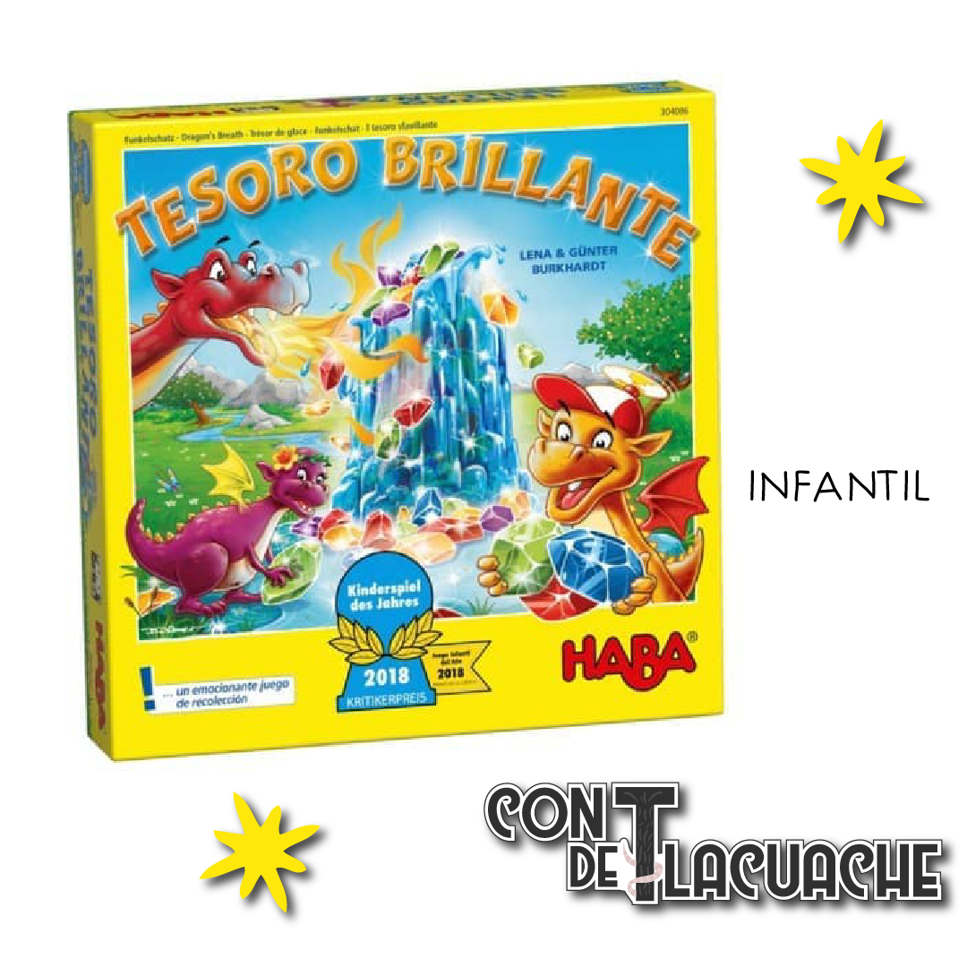 Tesoro Brillante, Dragon’s Breath | Haba Juego de Mesa