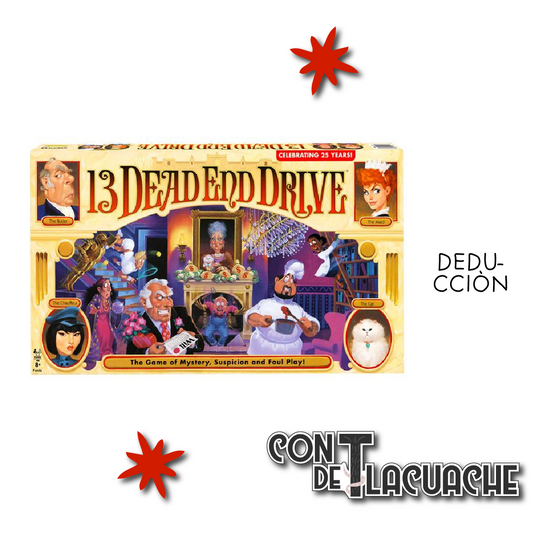 13 Dead End Drive | Hasbro Juego de Mesa México Deducción