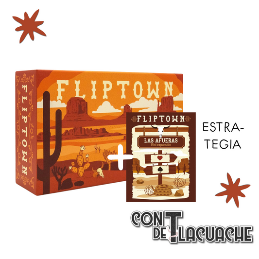 Fliptown + Expansión Las Afueras | Maldito Games