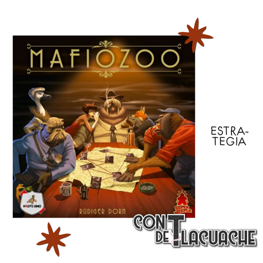 Mafiozoo | Maldito Games Juego de Mesa México Estrategia