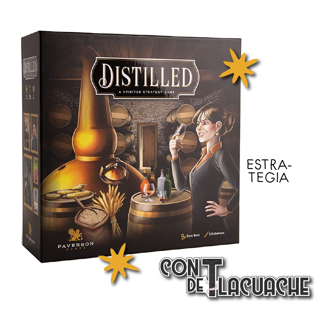 Distilled: A Spirited Strategy Game | Matagot Juego de Mesa México Estrategia