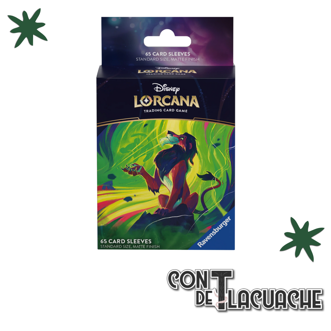 Lorcana Card Sleeves Scar Azurite Sea | Ravensburger