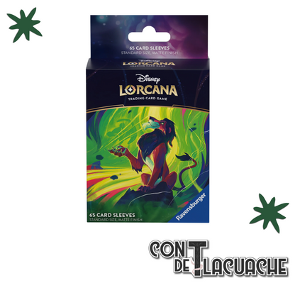 Lorcana Card Sleeves Scar Azurite Sea | Ravensburger