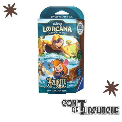 Deck Disney Lorcana Azurite Sea (Emerald & Sapphire) | Ravensburger