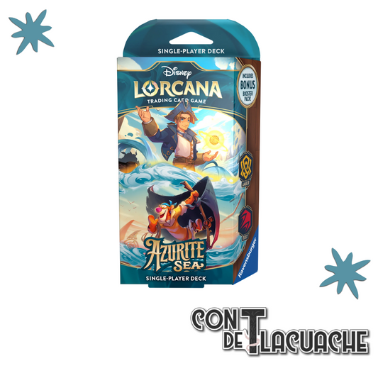 Deck Disney Lorcana Azurite Sea (Ruby & Amber) | Ravensburger