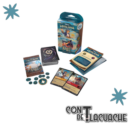 Deck Disney Lorcana Azurite Sea (Ruby & Amber) | Ravensburger