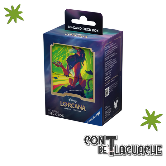 Lorcana Deck Box Scar Deckbox Azurite Sea  | Ravensburger