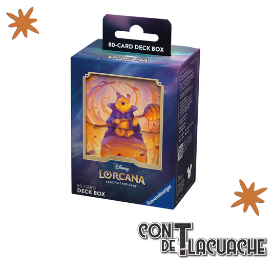 Lorcana Deck Box Winnie Pooh Deckbox Azurite Sea | Ravensburger