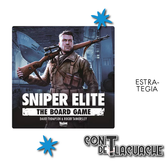 Sniper Elite: The Board Game | Rebellion Unplugged Juego de Mesa