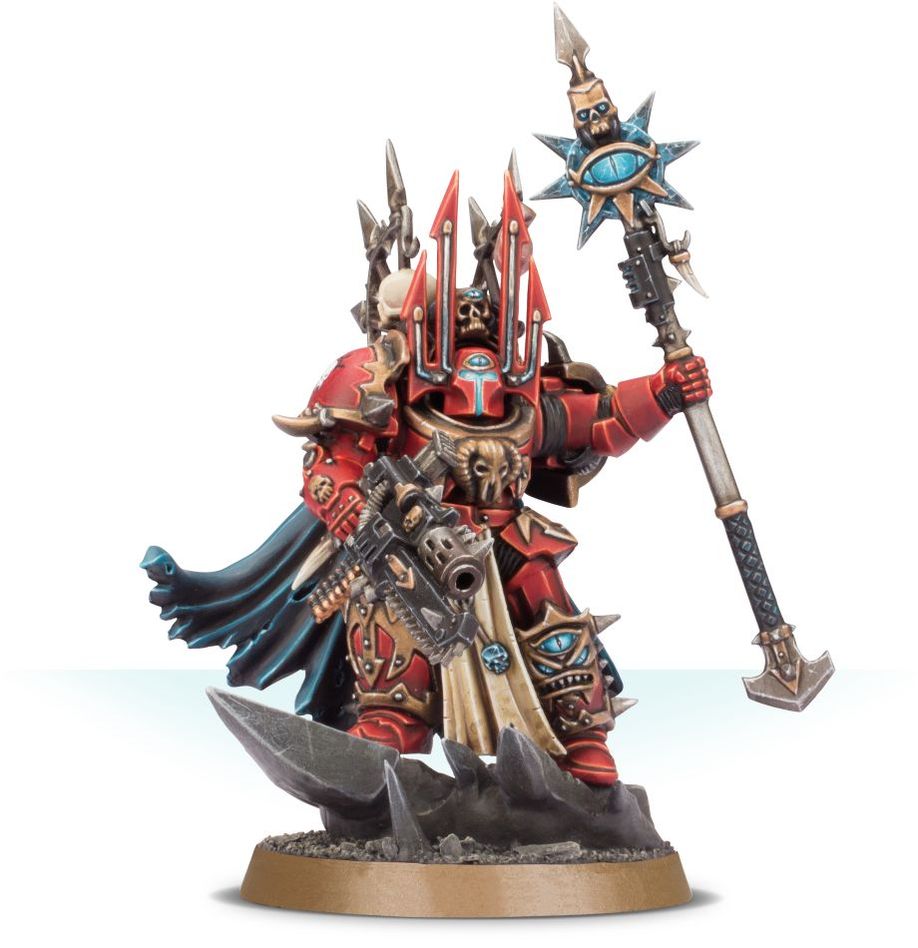 Chaos Space Marines: Chaos Lord In Terminator Armour | Games Workshop