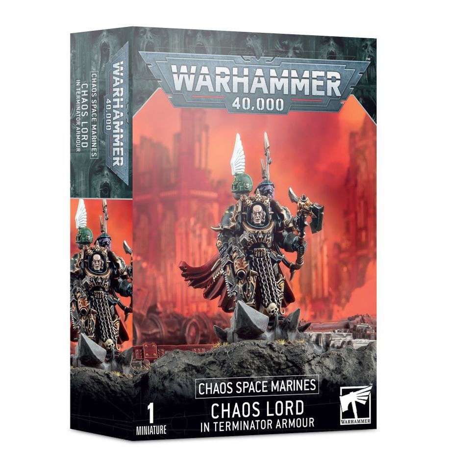 Chaos Space Marines: Chaos Lord In Terminator Armour | Games Workshop