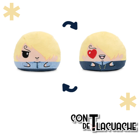 One Piece: Sanji 4" Reversible Plushie | TeeTurtle