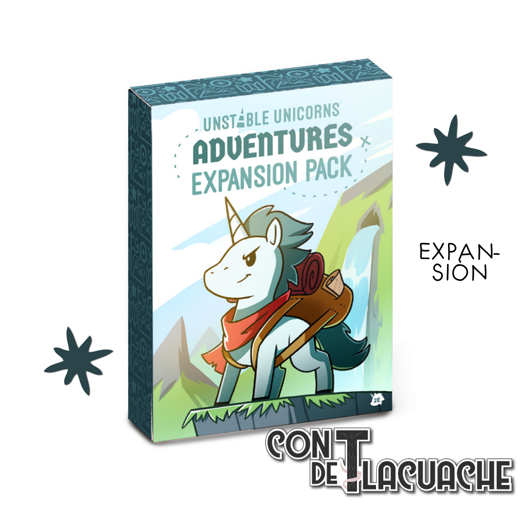 Unstable Unicorns Adventures (Expansion) | Tee Turtle Juego de Mesa México Expansión