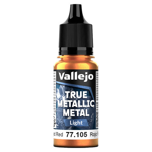 True Metallic Metal Light Forged Red (18ml) | Vallejo