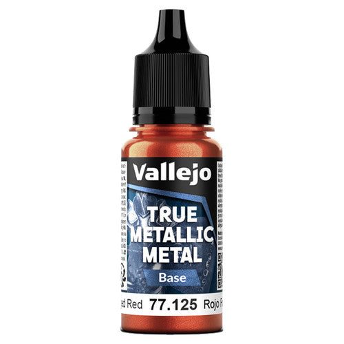 True Metallic Metal Base Forged Red (18ml) | Vallejo
