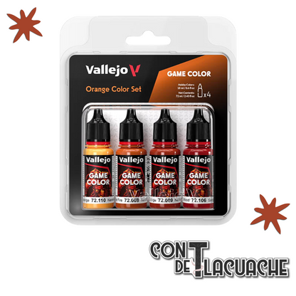 Game Color Orange Color Set | Vallejo