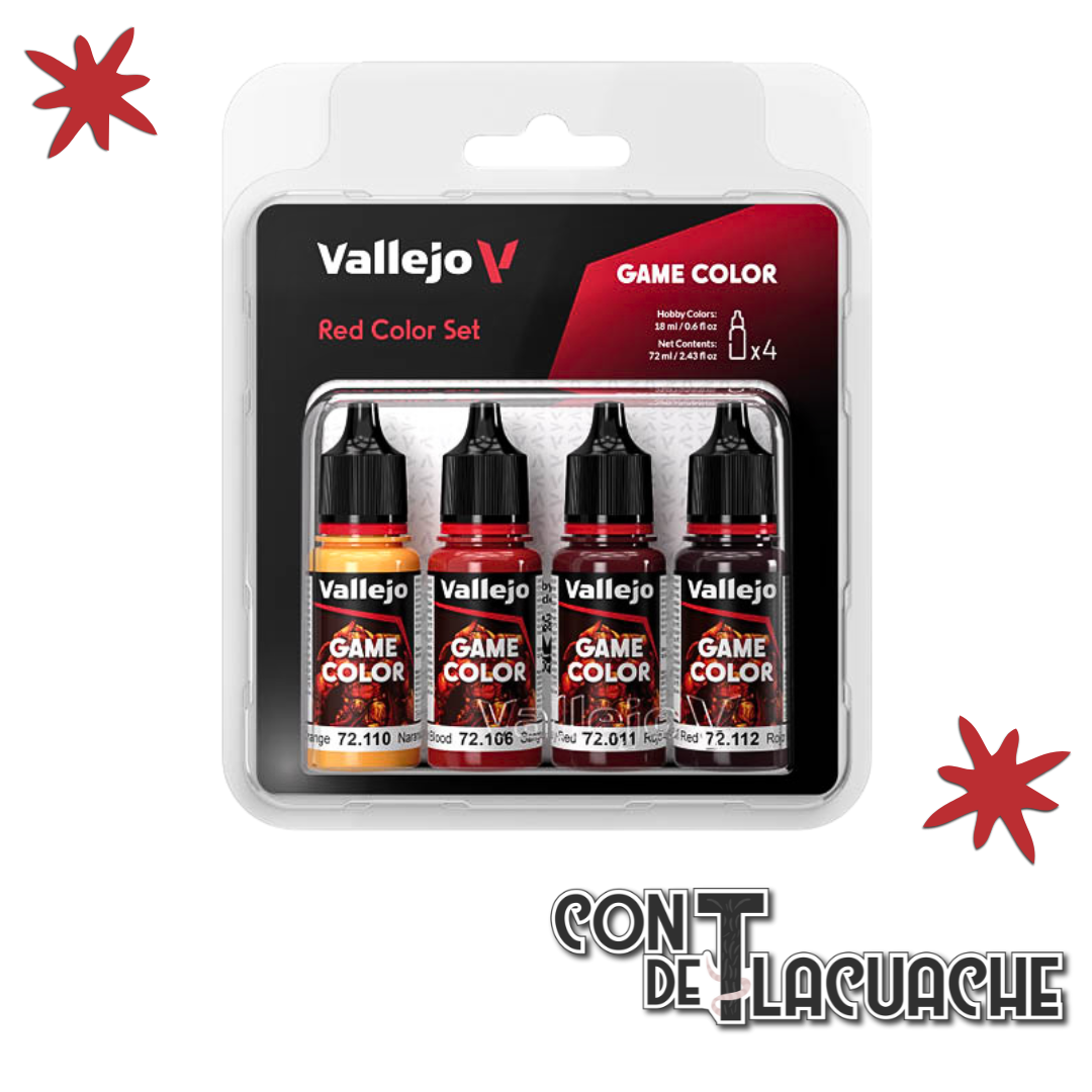 Game Color Red Color Set | Vallejo