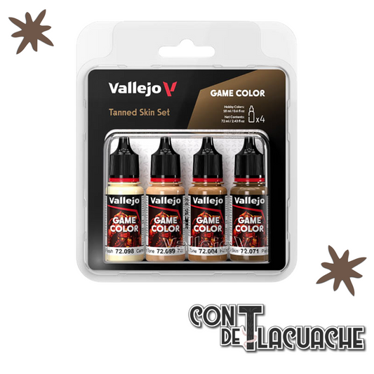 Game Color Tanned Skin Set | Vallejo