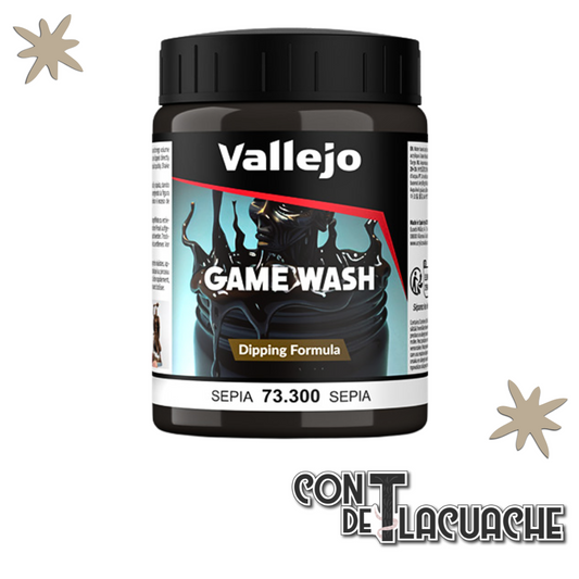 Game Color Wash: Sepia (200ml) | Vallejo