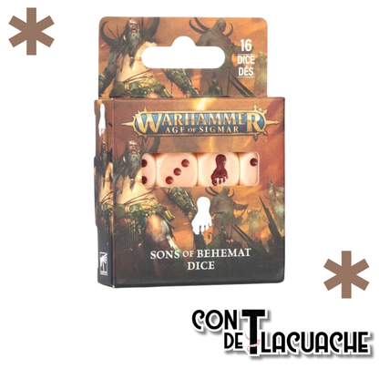 Dados Sons of Behemat (16 dados) | Games Workshop