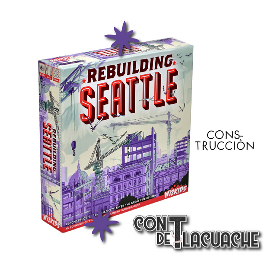Rebuilding Seattle | Wizkids Juego de Mesa México Construcción