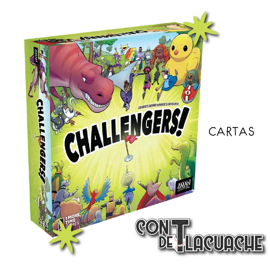 Challengers | Z-man Games Juego de Mesa México Cartas