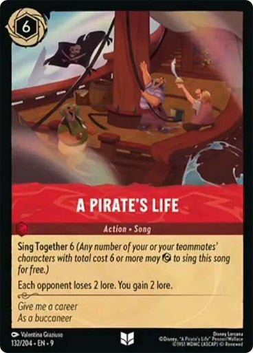 A Pirate's Life (Non - foil) - Con T de Tlacuache - Ravensburger