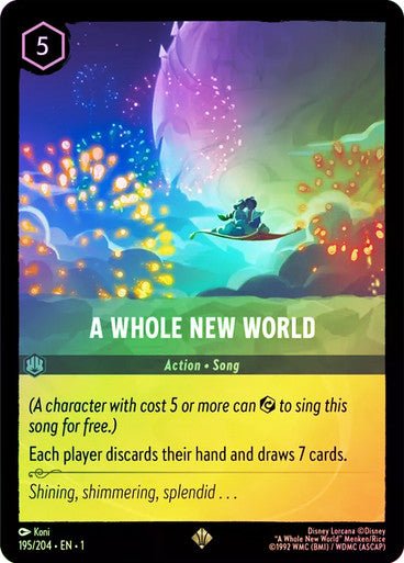 A Whole New World ( Cold Foil ) - Con T de Tlacuache - Ravensburger