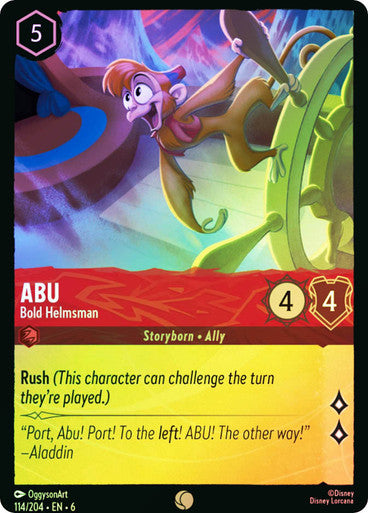 Abu - Bold Helmsman ( Cold Foil )