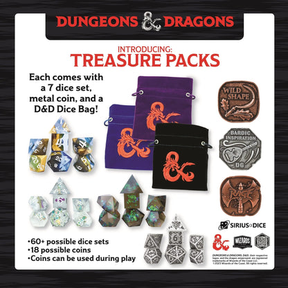 Acererak's Treasure Random Dice Bag Set | D&D - Con T de Tlacuache - D&D