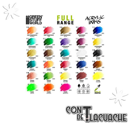 Acrylic Inks Opaque - OSL WHITE 30 ml | Green Stuff World - Con T de Tlacuache - Green Stuff World