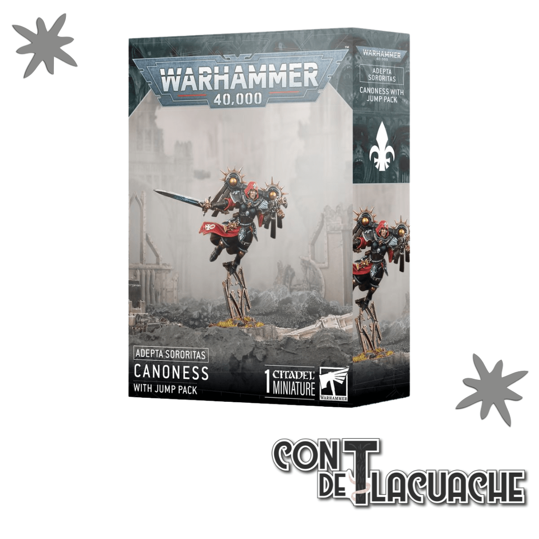 Adepta Sororitas: Canoness W/Jump Pack | Games Workshop - Con T de Tlacuache - Games Workshop
