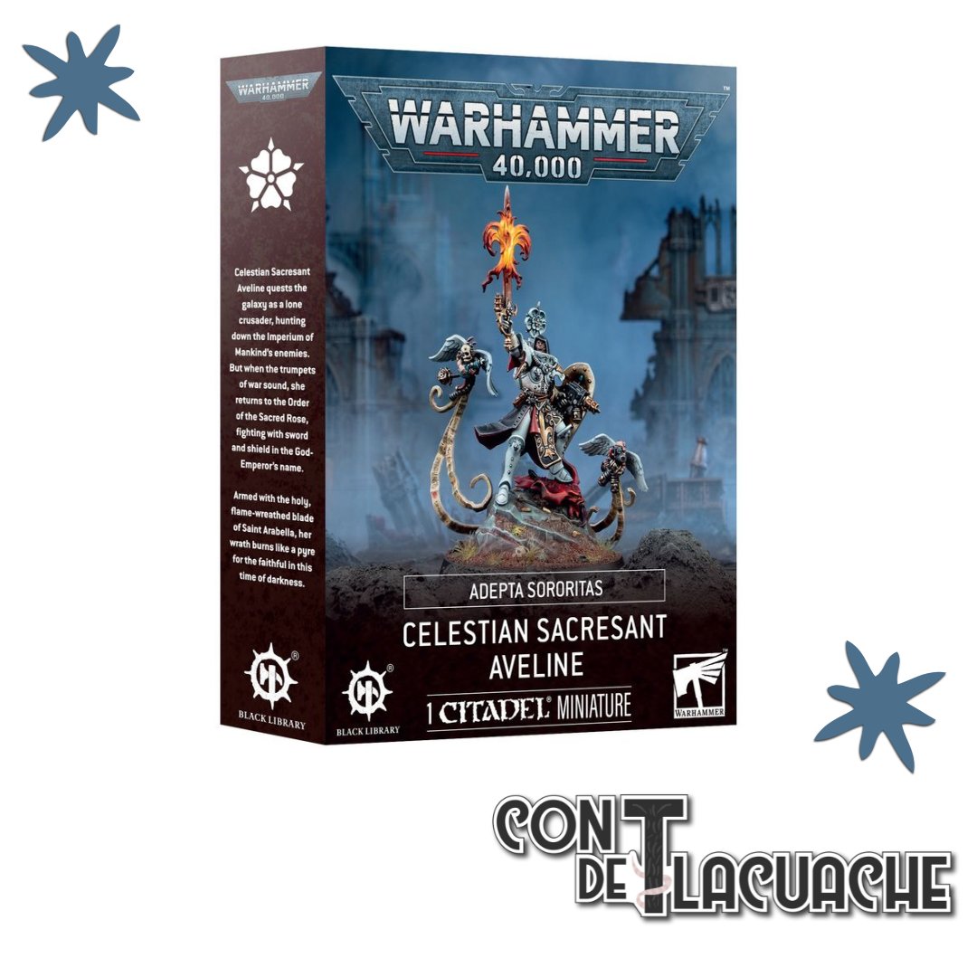 Adepta Sororitas Celestian Sacresant Aveline | Games Workshop - Con T de Tlacuache - Games Workshop