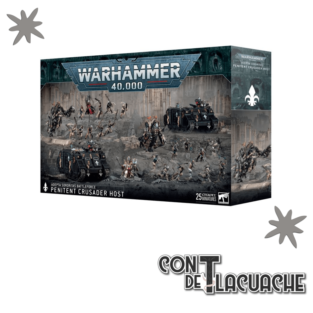 Adepta Sororitas Penitent Crusader Host | Games Workshop - Con T de Tlacuache - Games Workshop