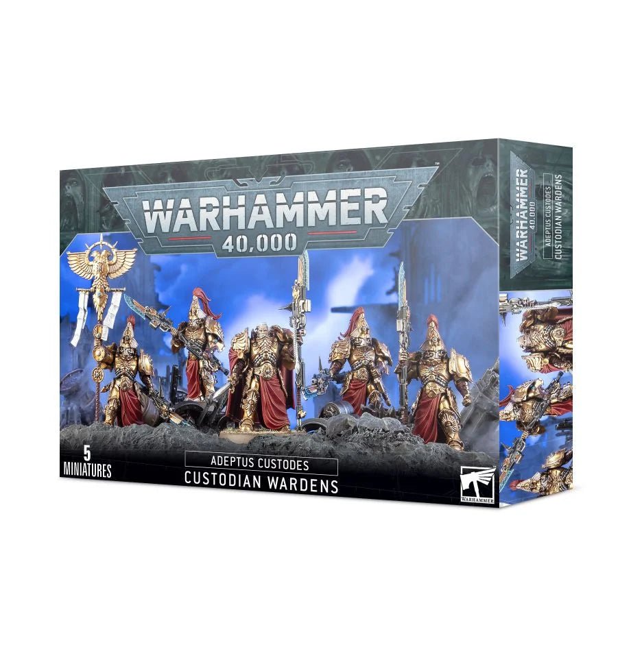 Adeptus Custodes Custodian Wardens | Games Workshop - Con T de Tlacuache - Games Workshop