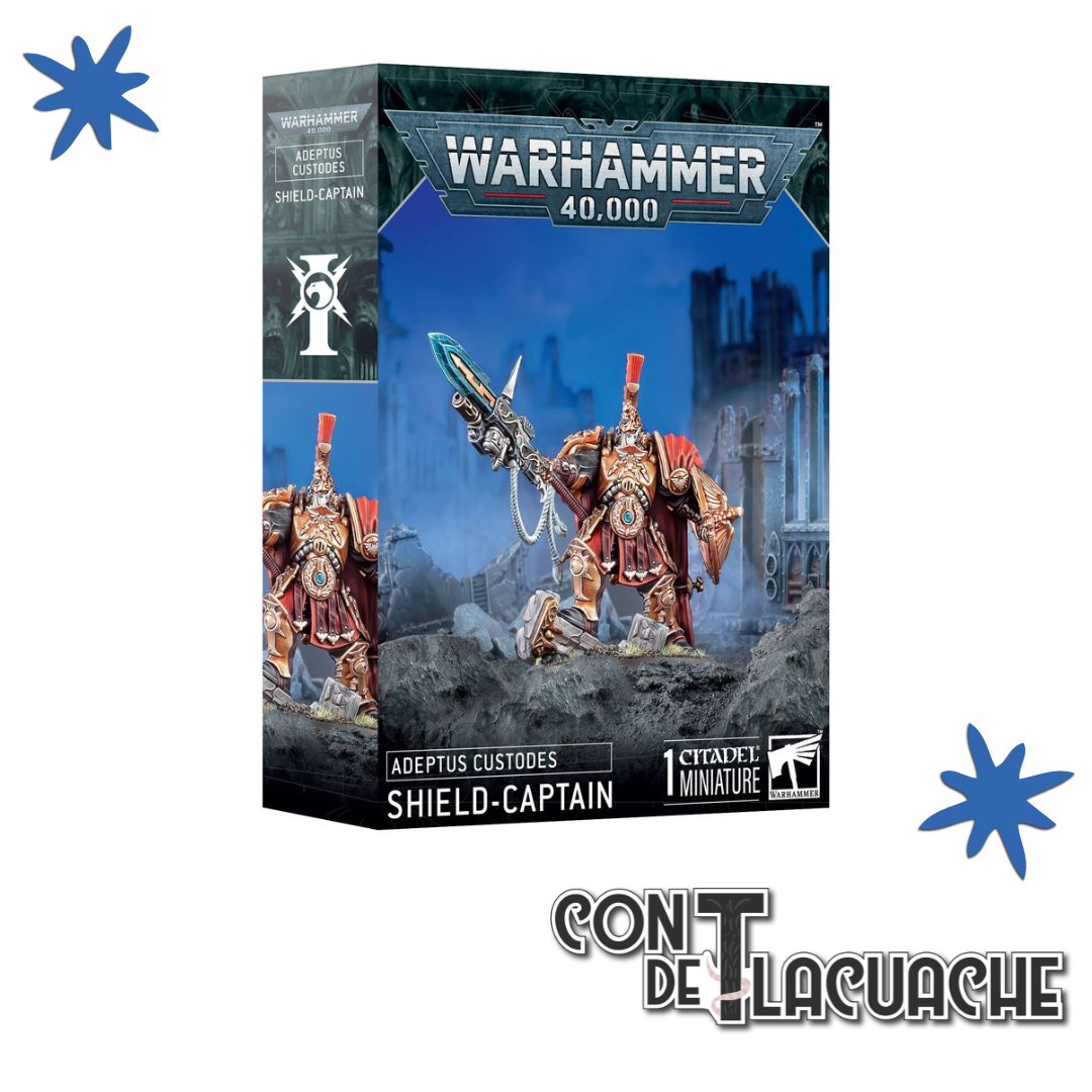 Adeptus Custodes: Shield Captain | Games Workshop - Con T de Tlacuache - Games Workshop