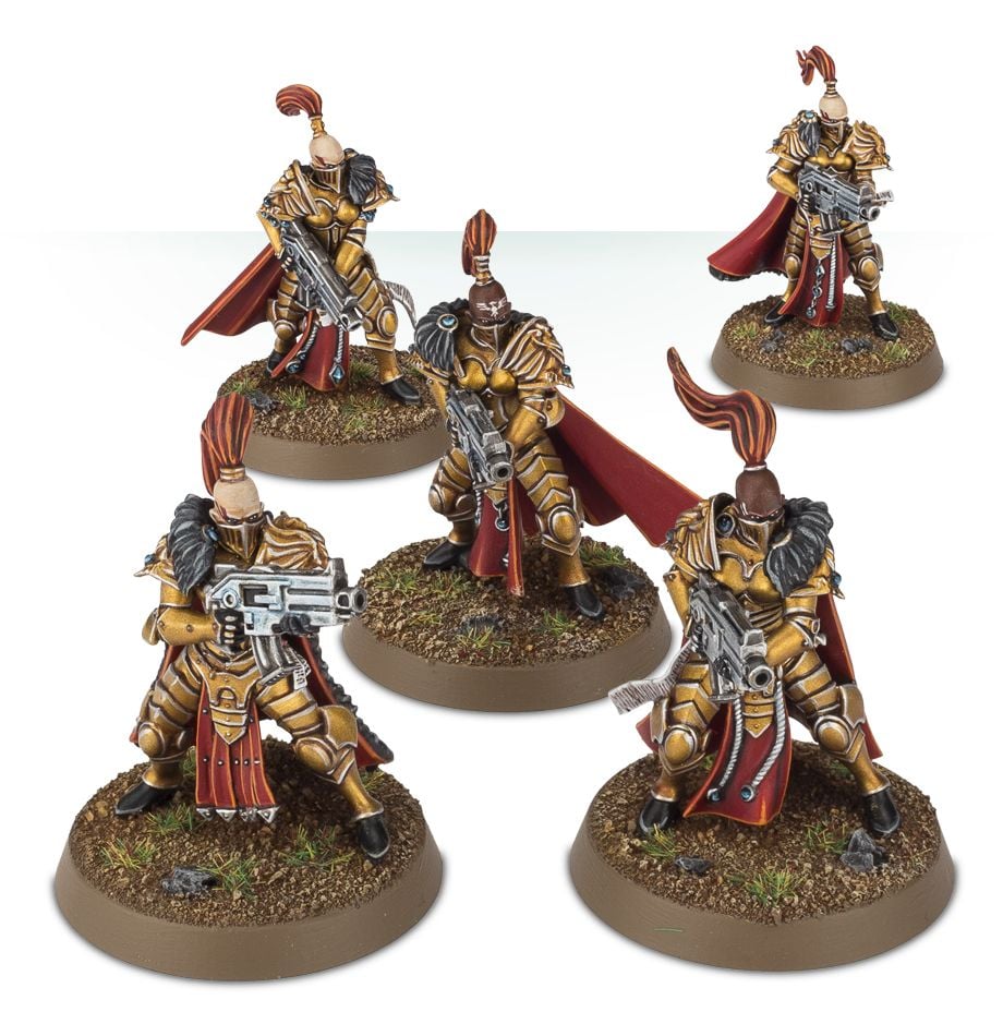 Adeptus Custodes Sisters Of Silence | Games WorkShop - Con T de Tlacuache - Games Workshop