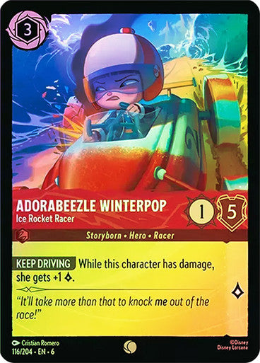 Adorabeezle Winterpop - Ice Rocket Racer ( Cold Foil )