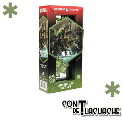 Adventure Dice Druid | D&D - Con T de Tlacuache - D&D