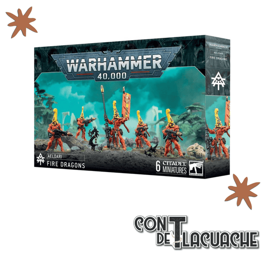 Aeldari Fire Dragons | Games Workshop - Con T de Tlacuache - Games Workshop
