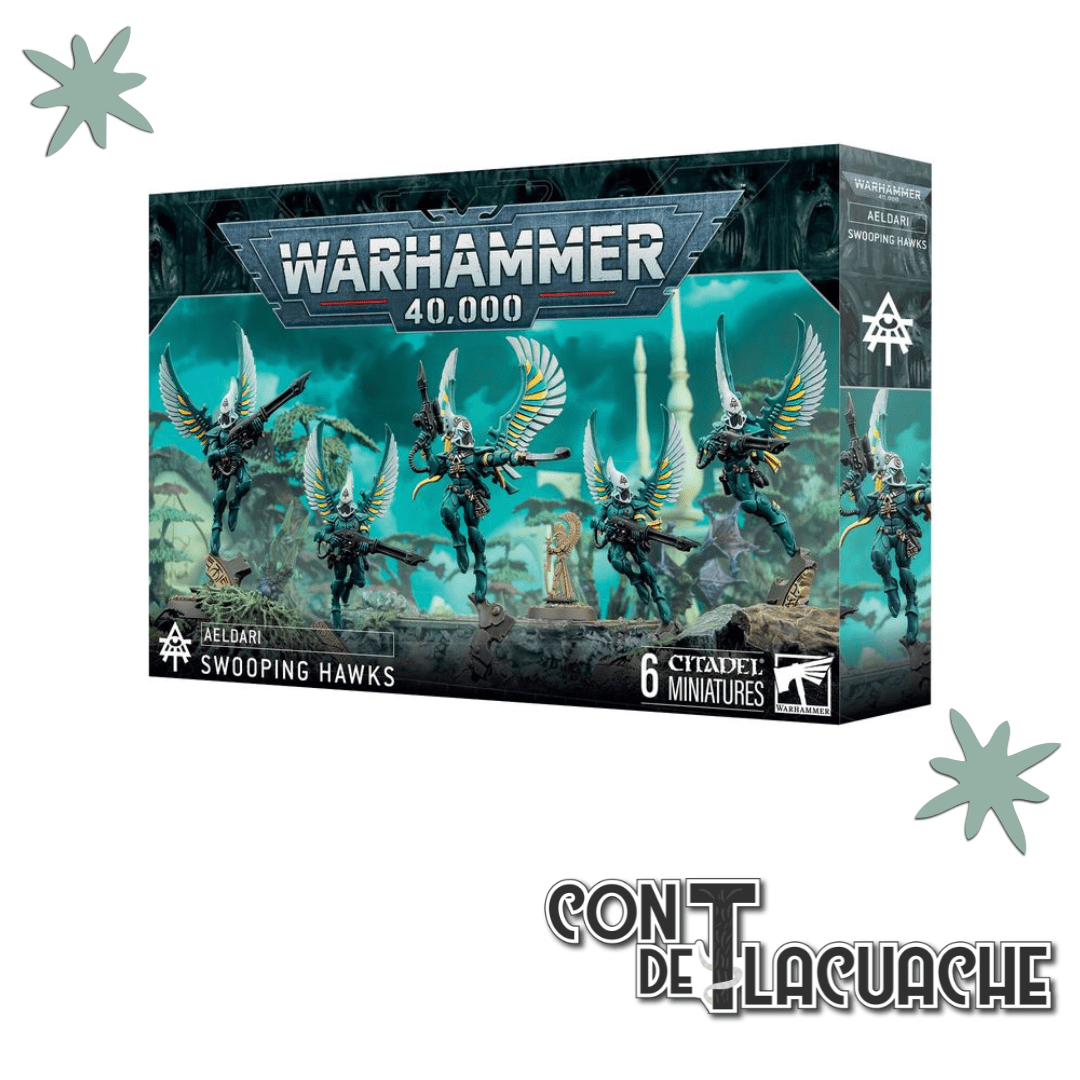 Aeldari Swooping Hawks | Games Workshop - Con T de Tlacuache - Games Workshop