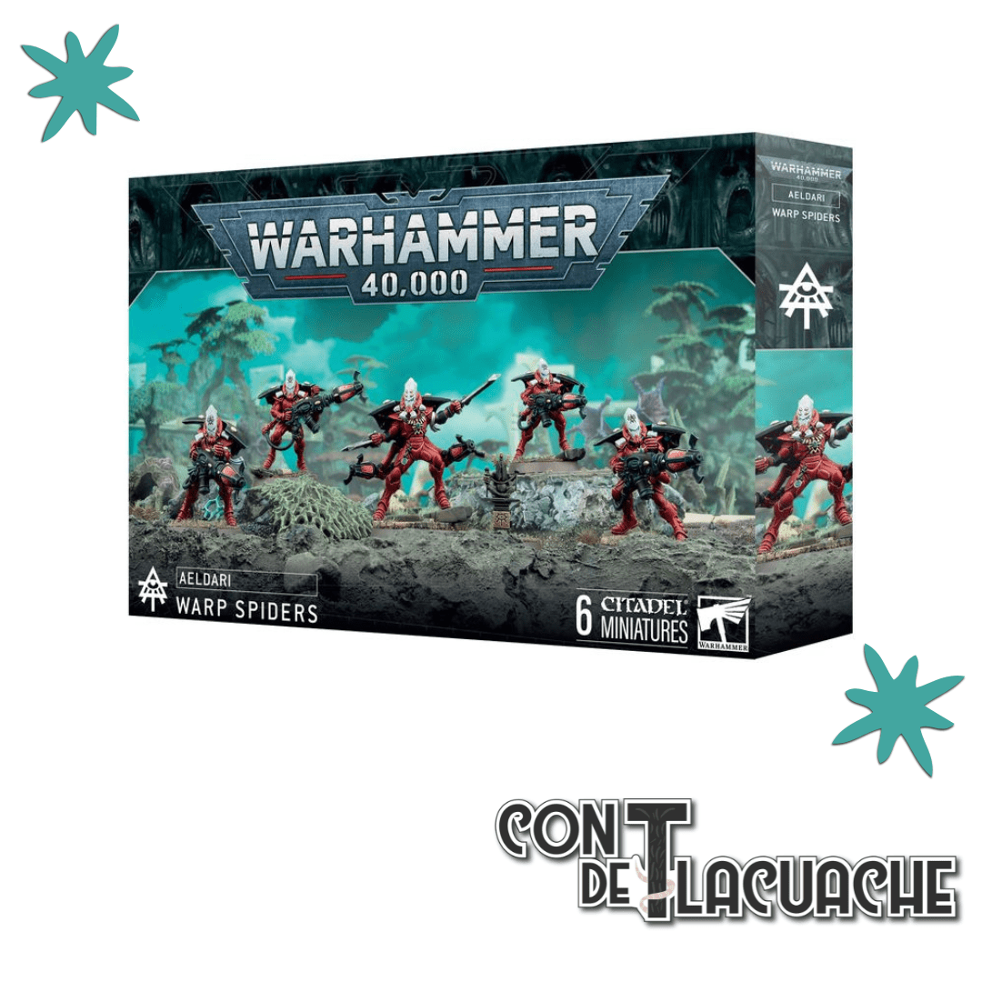 Aeldari Warp Spiders | Games Workshop - Con T de Tlacuache - Games Workshop